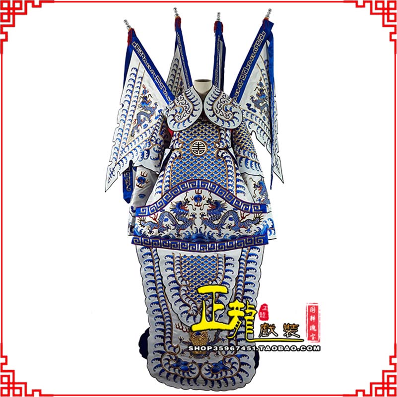 永仁武生武将大靠祥龙勾金